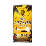 カリブ産厳選豆をブレンド「サントリー BOSS ボス カリブの休日」