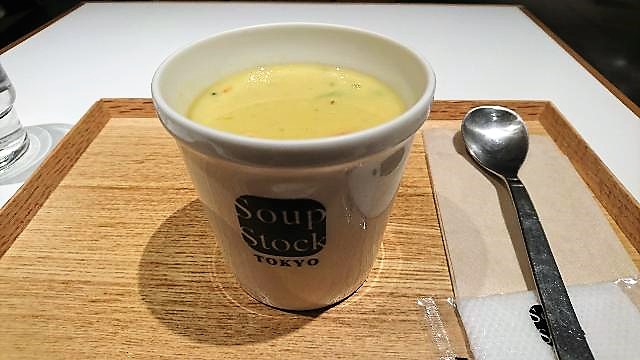 Soup Stock Tokyo　スープストックトーキョー　北海道産とうもろこしと鶏肉のシチュー