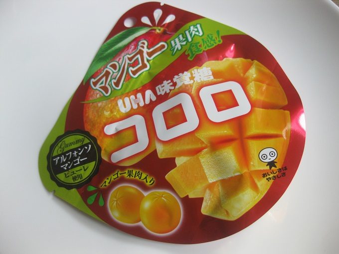 UHA味覚糖「コロロ　マンゴー」