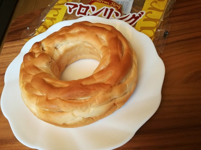 コスパ最高☆ＢＩＧな菓子パン　第一パン「マロンリング」