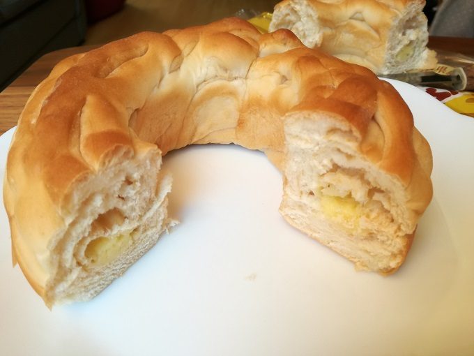 コスパ最高☆ＢＩＧな菓子パン　第一パン「マロンリング」