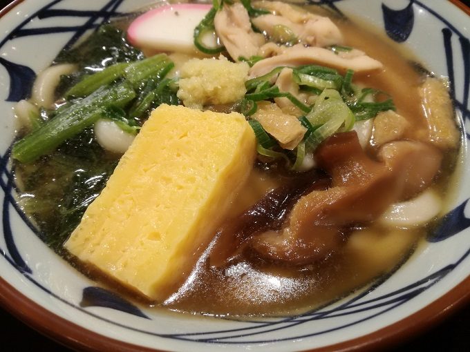 丸亀製麺の季節限定メニュー「五目うどん」