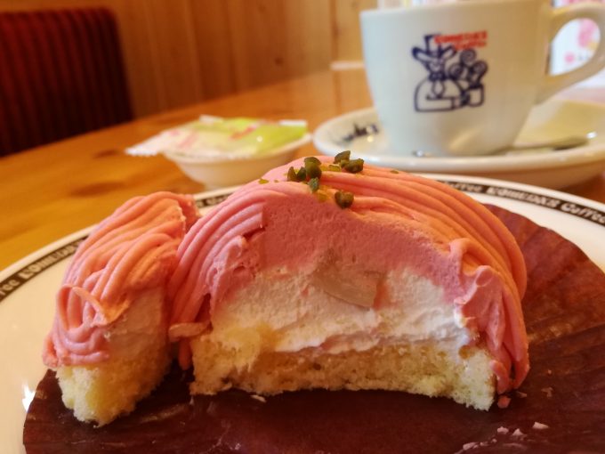 春色ケーキを食べに行こっ♪コメダ珈琲店「デザートセット」