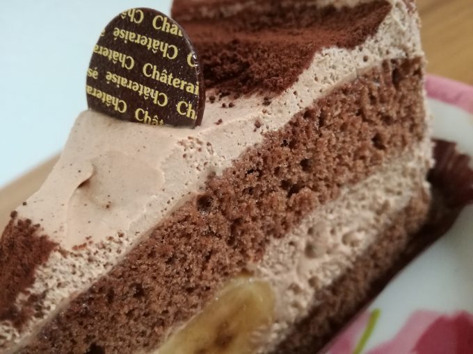シャトレーゼの新作ケーキチェック☆「パリパリチョコバナナケーキ」